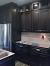 Grey Gel Stain Over Oak Cabinets