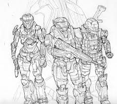 Free Printable Halo Coloring Pages For Kids Kids Printable Coloring Pages Bear Coloring Pages Cartoon Coloring Pages