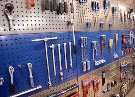 See more ideas about metal pegboard, garage storage, peg board. The Top 70 Pegboard Ideas Home Design And Storage