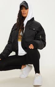 Black Bomber Jacket Outfits Womens Black Oversized Bomber Women Oversized Jacket Black Bomber Jacket Outfit Oversized Bomber