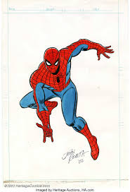 Collection by luke d • last updated 8 days ago. John Romita Sr Original Color Spider Man Drawing Undated John Lot 5891 Heritage Auctions