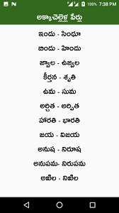 I wanted a jewish name because my fiance is a jew and the name i. Telugu Baby Names Pillala Perlu Telugu Fur Android Apk Herunterladen