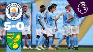 Jack grealish scores on home debut for premier league champions. Highlights Man City 5 0 Norwich Jesus De Bruyne Sterling Mahrez De Bruyne Youtube