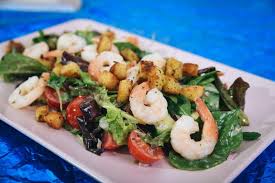 1 lingură ulei de masline. SalatÄƒ MixtÄƒ Cu CreveÈ›i Calzi