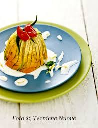 Categoria ricette di contorno, per 4 persone. Come I Fiori Di Zucca Possono Vestire Uno Sformato