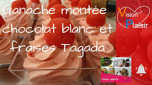 Pour La Fete De La St Valentin La Ganache Montee Chocolat Blanc Et Frai En 2020 Ganache Ganache Montee Chocolat Ganache Montee Chocolat Blanc