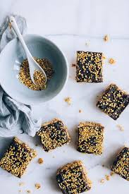 Peanut Butter Granola Bars With Bee Pollen Collations Recette Petit Dejeuner
