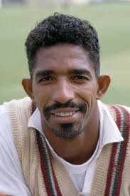 LARRY GOMES BATTING for the West Indies during their cricket matc