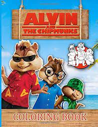 C o m alvin and the chipmunks coloring page. Alvin And The Chipmunks Coloring Book Premium An Adult Coloring Book Price Magnus 9798641187747 Amazon Com Books