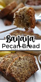 Easy Banana Pecan Bread In 2020 Banana Pecan Bread Easy Banana Bread Recipe Banana Pecan
