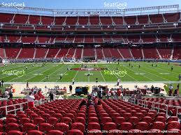 49ers Seating Charts And Actual Views