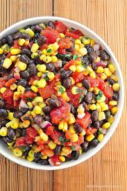 Black Bean And Corn Salsa Recipe With Italian Dressing Black Bean Corn Salsa Recipe Condiment Recipes Corn Salsa Recipe Homemade Salsa Recipe