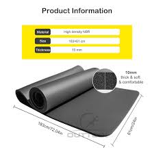Maybe you would like to learn more about one of these? Outtobe Yoga Mat 10mm Thick Gym Mat Non Slip Exercise Fitness Mat Workout Mat With Carry Bag For All Type Of Yoga Pilates Yoga Mats Aliexpress
