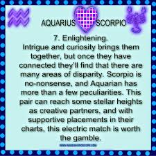 21 Logical Aquarius Scorpio Compatibility