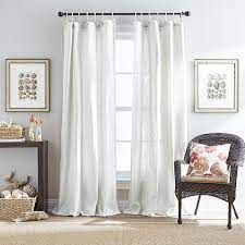 Destinations Seattle Sheer Rope Top Window Curtain Panel Collection Single Bed Bath Beyond Living Room Decor Panel Curtains Minimalist Window