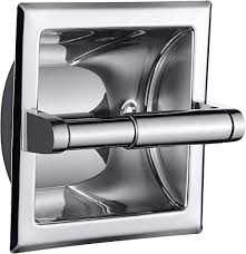 Shop toilet paper holders online at acehardware.com and get free store pickup at your neighborhood ace. Amazon Com Smack Polished Chrome Recessed Toilet Paper Holder Includes Rear Mounting Bracket Kitchen Dining
