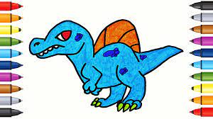 Dinosaur Coloring Page Book Drawing And Coloring Spinosaurus Dinosaur Coloring Pages Dinosaur Coloring Dinosaur Art Projects