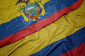 It—together with that of ecuador, also derived from the flag of gran colombia —is different from most other tricolor flags, either vertical or horizontal, in having stripes which are not equal in size. 161 Ecuador Colombia Flag Photos Free Royalty Free Stock Photos From Dreamstime