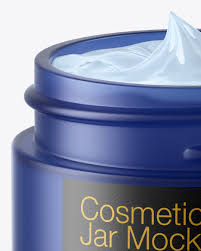 Download Opened Frosted Blue Glass Cosmetic Jar Mockup In Jar Mockups On Yellow Images Object Mockups PSD Mockup Templates
