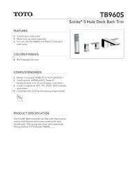 Maybe you would like to learn more about one of these? Sc534 Toto Pdf Catalogs Documentation Brochures