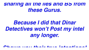 Dinar | the latest news, rumors & articles. Ninja Dinar Owns Dinar Detectives Youtube