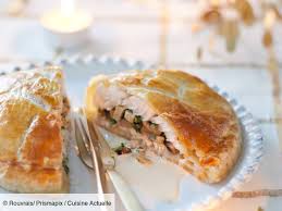 Turbot Aux Champignons En Croute Feuilletee Recettes Recette Recette Recette De Turbot Recettes De Cuisine