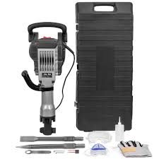 Check spelling or type a new query. Xtremepowerus 3600 Watt Heavy Duty Electric Jackhammer Demolition Hammer Concrete Breaker With 2 Chisel Bits And Carrying Case 61109 Xph The Home Depot