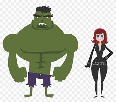 Pilih dari 1000 gambar masjid indah dari kartun hingga masjid nabawi gratis. Hulk And Black Widow By Rodrigozangelmi Hulk 2d Free Transparent Png Clipart Images Download
