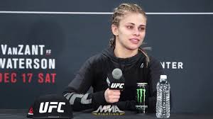 Her and her husband, a fellow mma fighter, are passing the time during coronavirus isolation by doing chores and household tasks in their birthday suits. Ufc On Fox 22 Post Fight Press Conference Paige Vanzant Youtube