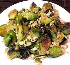 Brussel Sprouts With Lemon Miso Vinaigrette Let S Cook Some Food Recipe Side Dishes Easy Crispy Brussel Sprouts Sprout Recipes