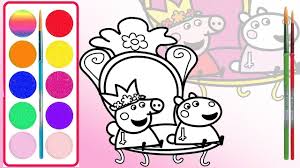 Peppa Pig Coloring Pages How To Draw Peppa Pig And Suzy Peppa Pig A Peppa Pig Coloring Pages Elephant Coloring Page Peppa Pig Colouring