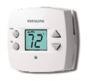 The locked icon will disappear from the display. Totaline P474 0100 Small Footprint Non Programmable Thermostat