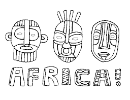 We have the most common formats for standard printers available. African Tribes Coloring Page Coloringcrew Com