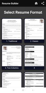 All available apk files are. Free Resume Builder Cv Maker Templates Pdf Formats Apk For Android Download