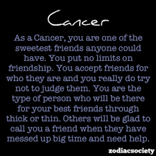 It wouldn't matter what problem the aries has; Zodiac Society Cancer Zodiac Facts Cancer Quotes Zodiac Zodiac Signs Cancer