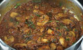 Spicy Mushroom Curry Mushroom Masala Mushroom Gravy Indian Food Recipes Vegetarian Easy Mushroom Recipes Mushroom Recipes Indian