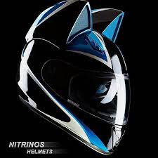 Cat Ear Motorcycle Helmets Motorcycle Helmets Motorcycle Helmet Design Helmet