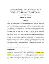 Finde praktikum koch jobs in tausenden stellenanzeigen. Pdf Membentuk Sikap Ilmiah Dalam Penulisan Laporan Praktikum Fisika Dengan Konsultasi Berbantuan E Mail Pada Siswa Kelas Xii Ipa4 Sma N 2 Kebumen Annisa Nurul Safitri Academia Edu