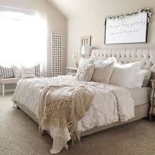 At the foot of the bed, we have an antique wooden chest. Bedroomdesign Farmhouse Style Master Bedroom Rustic Farmhouse Bedroom Modern Farmhouse Bedroom