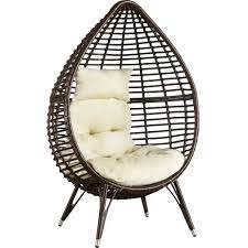 Teardrop Patio Chair With Cushions Reviews Joss Main Patio Chairs Lounge Chair Outdoor Hanging Chair