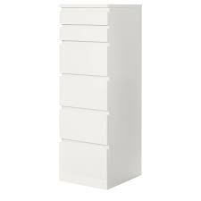 Malm Ladekast 6 Lades Wit Spiegelglas 40x123 Cm Ikea In 2020 Malm Kommode Spiegelglas Malm