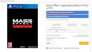 Mass effect legendary edition release time, launch date news for ps4 and xbox one ( game news )the mass effect legendary edition release time has been set. Mass Effect Legendary Edition Release Date Leaked Via Online Retailer