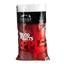 Traeger 20 Lb Apple Wood Pellets Pel318 The Home Depot Pellet Grill Traeger Hardwood Pellets Wood Pellets