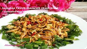 Resepi telur hancur ikan bilis. Sambal Telur Hancur Ikan Bilis Sedap Pedas Mesti Terangkat Punya Scrambel Eggs Resepi Alexiswandy Youtube