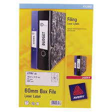 Data can be entered to smarttraxx by keyboard and/or records can be imported from a customer's backend database. Avery Laser Box File Labels 41x100mm Pack Of 300 L7176 Av98896
