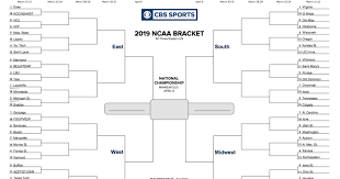 The process of creating a march madness bracket can be exhausting as most basketball fans end up the 2019 ncaa men's basketball tournament is finally here! Ncaa Bracket 2019 March Madness Is Here Download Your Tournament Bracket Sheet Pdf Before The First Four Round 1 Schedule Starts Today Cbs News