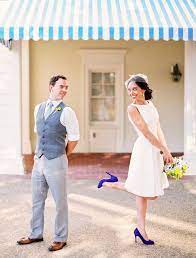 Walt Disney World Wedding Crystal Colin Disney World Wedding Blue Wedding Dresses Wedding