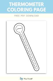 Tohsssik weather station helps you plan your day with compare with similar items. Free Thermometer Coloring Page Coloring Pages Thermometer Color