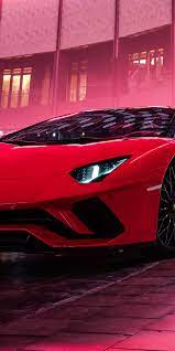 1080x2160 Lamborghini Aventador S Roadster Red Car 2019 Wallpaper Lamborghini Aventador Lamborghini Lamborghini Aventador Roadster