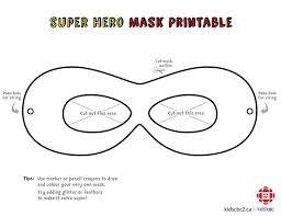 Make Your Own Super Awesome Superhero Mask Cbc Kids Incredibles Birthday Party Superhero Masks Superhero Birthday Party
